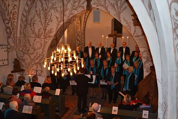 Festkonzert des Sieverstedter Singkreises zum 50-jährigen Jubiläum in der Sieverstedter St.-Petri-Kirche am 4. November 2018