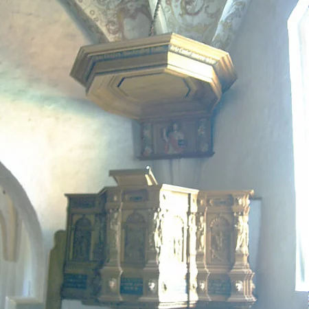 St. Georg Kirche Oeversee Kanzel