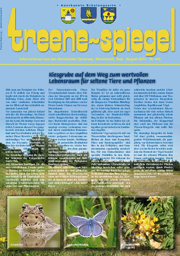 Treenespiegel August 2013